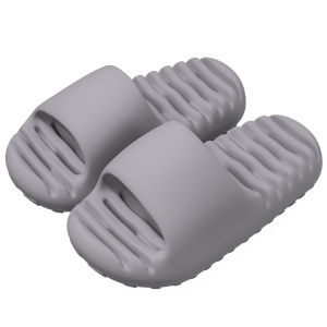 Mens Bathroom Slippers Summer New Indoor Home Bathing Anti-Slip Deodorant Quick-Dry Hollow out Sandals Comfortable EVA Slippers