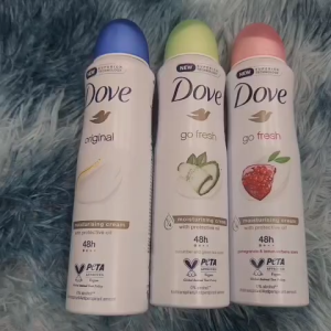 {Sale rẻ} Xịt thơm khử mùi Dove Mỹ 150ml dành cho nữ giúp dưỡng da cánh tay trắng sáng mịn màng