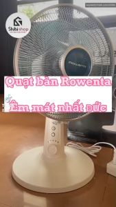 Quạt để bàn Rowenta VU2730 nội địa Đức quạt mát êm ái