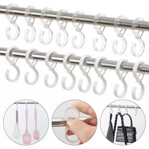 10PCS Nordic S Shaped Hooks Hanging Heavy Duty Hanger for Kitchen Bathroom Bedroom Storage Holder