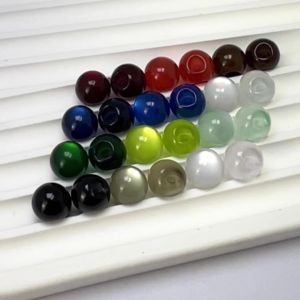 Nút Ngọc Bích Hình Tròn Nhiều Màu Sắc Phong Cách Trung Hoa Mới Cho Trang Phục Truyền Thống Trung Quốc Nút Hạt Đa Năng Màu Hồng Trắng