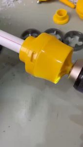 Đầu tạo ren ống nhựa Đầu tạo ren ống nước gắn máy khoan MẪU MỚI.