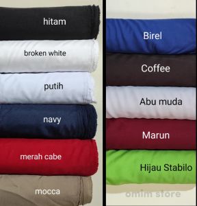 Kain FURING ASAHI Grade A Eceran per 100 cm biasa digunakan untuk lapisan dalam baju jaket rompi bendera kerajinan filter dan sebagainya