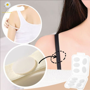 Silicone Shoulder Straps Anti Slip Stickers Traceless Underwear Shoulder Straps Holder Bra Anti Drop Fastener Shoulder Pads