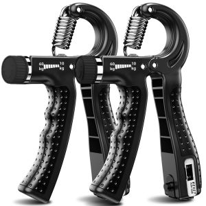 Adjustable Heavy-Duty Grip Strengthener 5-60kg Fitness Hand Trainer for Wrist Strength Building Upper Arm And Muscle Growth Trai