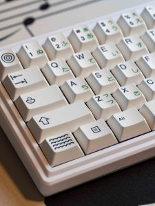 Customizable Height PBT Mechanical Keyboard Keycaps Five-Sided Sublimation Mountain Water Theme Computer Peripheral Equipment