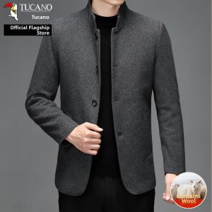 TUCANO | Thick Warm Wool Mens Overcoat