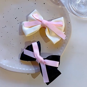 Jepit Rambut Model Pita Lucu Ribbon Hairclip Aksesoris Rambut Anak Wanita HG JPT46