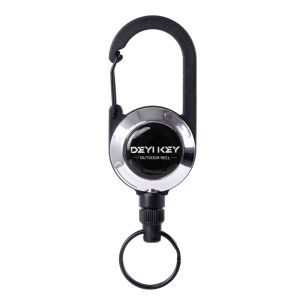 DEYIKEY | Anti-theft High Elasticity Keychain with Magnetic Attraction and Retractable Cord