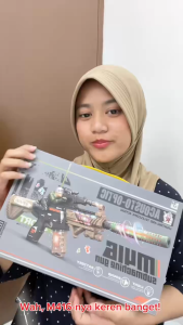 Mainan Anak W-Y11 ELECTRIC M416 FIGHT TOGRTHER Mainan Tembakan Light Music Getar Lampu Sinar Mainan Anak Perempuan - Mainan Anak Laki Laki Mainan Anak Perempuan - Mainan Anak Laki Laki