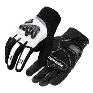 Motowolf | Carbon Fiber Crash Protection Full-fingered Motorcycle Gloves