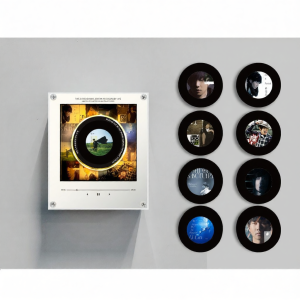 Rotating NFC Music Playing Magnetic Refrigerator Sticker
