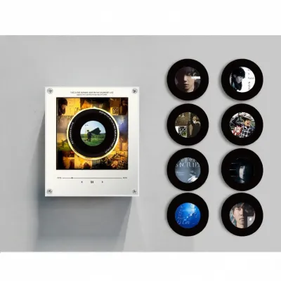 Rotating NFC Music Playing Magnetic Refrigerator Sticker