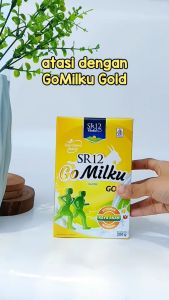 SR12 Gomilku Gold Sachet Pack Isi 40 Sachet Susu Kesehatan Tulang Menjaga Kesehatan Sendi