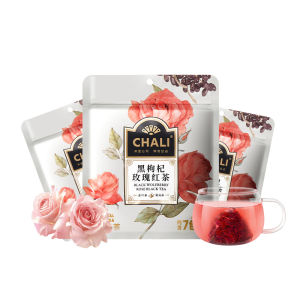 CHALI |Herbal Fruit Blend Tea Pack Black Wolfberry Rose Peach Oolong Green Grape