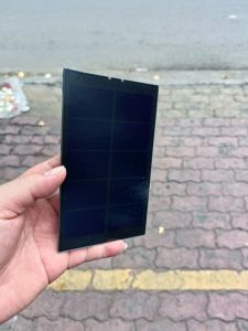 Tấm PIN năng lượng Mặt Trời 6.5V 350ma hai mặt kính nặng và chắc chắn