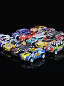 70PCS Mini Alloy Pull‑Back Racing Car Set Inertia Car Model Toy for Boys Kids Birthday Gift Kereta Mainan