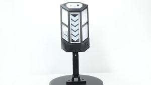 Solar Powered Wall Lights Household Outdoor Waterproof LED Road Lights Street Lamps Human Body Sensing Lighting Courtyard Li