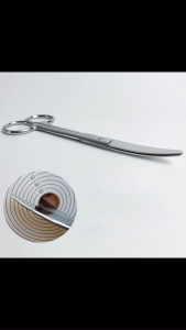 14cm Stainless Steel Ostomy Bag Scissors for Stoma Special Stoma Care Accessories