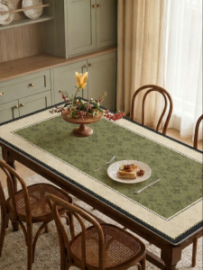 XINGLIANXIN | Vintage Waterproof and Oil-Proof Non-Washable Heat-Resistant Tablecloth