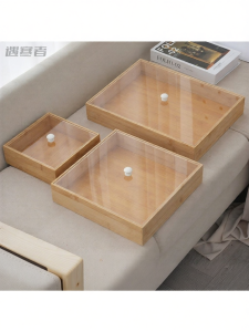 YUHANZHE | Rectangular Wooden Tray For Display