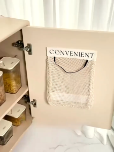 TAS DAPUR TEMPEL DINDING SERBAGUNA TAS JARING KANTONG JARING MENGHEMAT DAN PRAKTIS