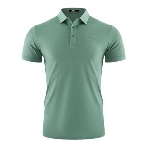 Jeep | Jeep Pure Color Polo Shirt Mens Sporty Short Sleeve Turn-down Collar Breathable Quick-dry Ultra-light Outdoor Casual Wear