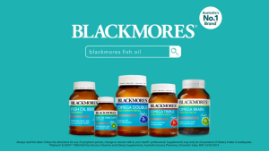 BLACKMORES Omega3 Odourless Fish Oil  1000mg 400Capsules EXP 2027 แบลคมอร์ส ฟิช ออยล์  ไม่มีกลิ่น 400 แคปซูล