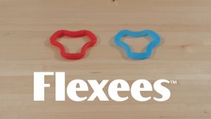 Dr. Brown's Flexees Ergonomic Teether - Designed by a Pediatric Dentist - Soothes and Comforts - Aid in Pain Management and Jaw Development