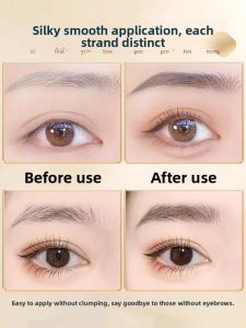 MONLEYTA | Double-Head Ultra-Fine Waterproof Natural 3D Eyebrow Pencil Long-Lasting Colorful Wild Eyebrow Drawing Tool Easy To Use