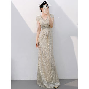 Luxurious Evening Gown New Elegant Exclusive