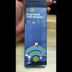 อะแดปเตอร์ WiFi ดูอัลแบนด์1300Mbps:ครอบคลุมย่านความถี่ดูอัลแบนด์ 2.4GHz/5.0GHzการเชื่อมต่อUSB3.0ความเร็วสูง รับสัญญาณแรง