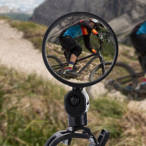Universal Adjustable Bicycle Rearview Mirror Wide Angle 360° Rotate Handlebar Mount Mirror for MTB Road Bike Cycling Accessories