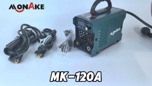 MONAKE Mesin Las Inverter Welding mesin las listrik 450 watt MMA 120A IGBT 450 watt mini Mesin Travo las mini MMA-120