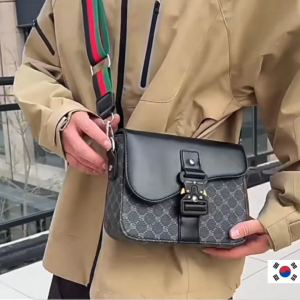 Ready Stock!! LEEFO Korean Fashion Hard Case Men Sling Bag Shoulder Bag Casual Bag
