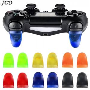 JCD 1Pairs L2 R2 Buttons Trigger Extenders Gamepad Pad For PS4 Game Controller Accessories Replacement Parts