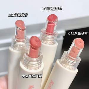 KEKE MOOD Lip Protection ลิปกลอสให้ความชุ่มชื้นน้ําผึ้งสําหรับผู้หญิงสูตรไม่ติดเพิ่มสีง่ายเหมาะสําหรับผิวมะกอก
