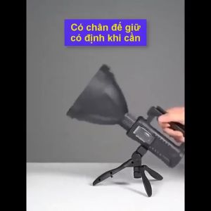 [BẢO HÀNH 12 THÁNG]Đèn pin siêu sáng W591 W590  đèn pin cầm tay siêu sáng chiếu xa 1000m chống nước tích hợp sạc dự phòng dung lượng 8000mAh