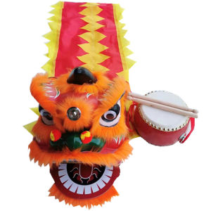 Children Dance Lion Head Lion Dance Lion Dance Kids Lion Dance Performance Clothes Dance Lions Head Toy Lion Dance Props Full Set