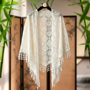 XUANXUAN | Chinese Style Tassel Cheongsam Shawl Jacket
