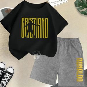 2025 ฤดูร้อนใหม่ 3Dพิมพ์ดิจิตอลเสื้อผ้าเด็กฤดูร้อนเด็กเสื้อยืดชุดกางเกงขาสั้นแขนสั้นชุด 2 ชิ้นสําหรับชาย