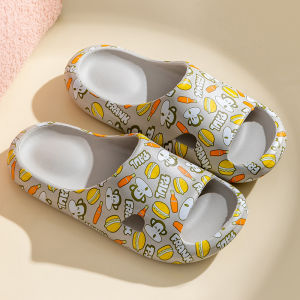 Dép Đi Trong Nhà Mùa Hè Cho Cặp Đôi Paul Frank Anti-bacterial Dép Đi Trong Nhà Thoải Mái EVA Dây Đeo Cổ Chân Nhẹ