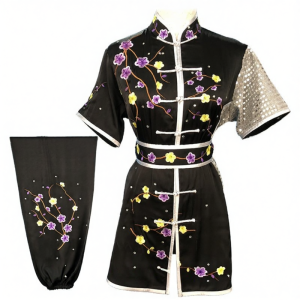 HANCUI | Adult & Child Martial Arts Competition Costume with Plum Blossom Embroidery