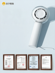 Portable Handheld Mini Fan Noise-Free Leafless USB Turbo Small Electric Fan Cooling Tool Macaron Color Handheld Fan for Everyone