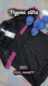 PIYAMA WANITA 3IN1 SUTRA PI2084