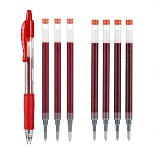 PILOT BL-G2 Refillable Ballpoint Pen 0.5/0.7/0.38mm Student Exam Special Black Blue Red Ink Bullet Tip Signature Pen Stationery