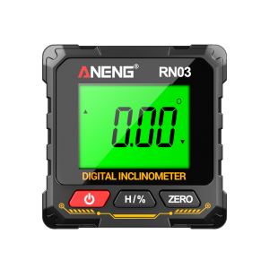 ANENG | RN01 RN02 RN03 Digital Angle Finder 360 degree Electronic Laser 4-Side Strong Magnetic Angle Gauge Woodworking Measuring Tools