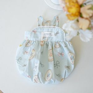 Teddy Bear Pumpkin Skirt Dog Dress Small Rabbit Bouquet Skirt Bichon Puppy Dress Pet Clothes Dog Bichon Pomeranian