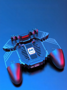 คอนโทรลเลอร์เกมมือถือ 6 นิ้ว 4 ปุ่ม มีกริปให้เลือก ระบายความร้อนสำหรับเกมมือถือระดับไฮเอนด์ ออโต้เพรส ปุ่มฟิสิกอล ชาร์จไฟได้ พิเศษสำหรับโซนดาร์ค