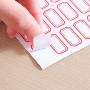 Waterproof Self-Adhesive Label Stickers Office Supplies Marking Price Name Tag Tearable Paper Business Stationery